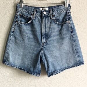 Agolde Stella Shorts Denim Jean 25 Long 90s A9128-1371